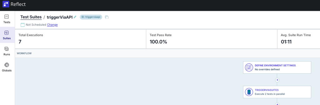 GET /v1/suites endpoint